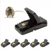 1 pcs Mechanical Mousetrap Reusable Rat Trap Pest Control Mouse 