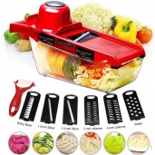 6 in 1 MANDOLINE slicer Multi-Function Fruit and Veg Cutter