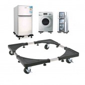 Refrigerator and Washing Machine Movable Stand with Wheel
