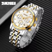  New luxury men watch Skmei 1904 stainless steel watch