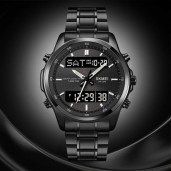 SKMEI Men Electronic Watch Dual Display Electronic Watch 
