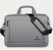 15 Inch Laptop Bags Office Documents Storage Bag Travel ( gray )